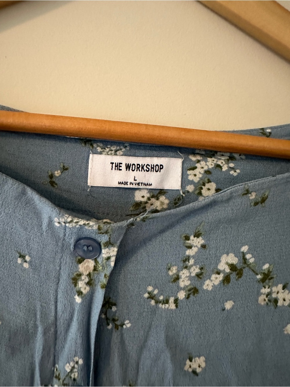 Blue Floral Maxi Skirt - Picture 3 of 3